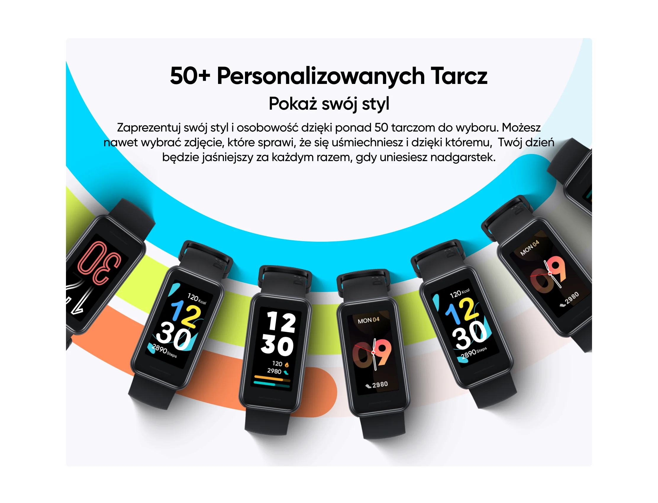 Opaska sportowa realme Smart Band 2 Space Grey